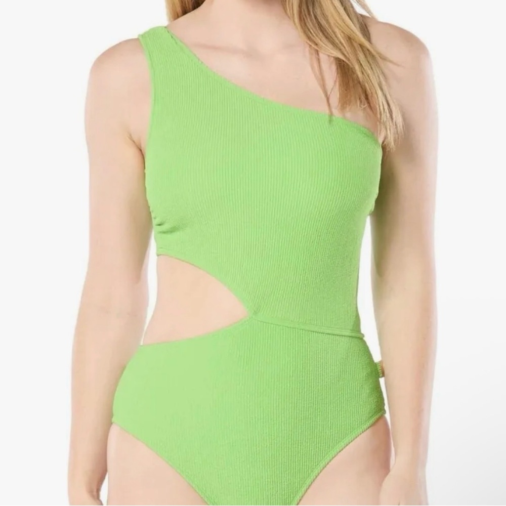 Michael Kors Green Apple Swimsuit NWT Size 10 - Picture 5 of 5